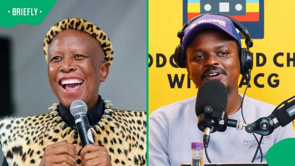 Julius Malema slams MacG's Podcast and Chill Julius Malema slams MacG's Podcast and Chill