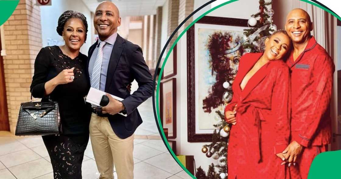 BaSetsana and Romeo Kumalo in Monaco BaSetsana and Romeo Kumalo in Monaco