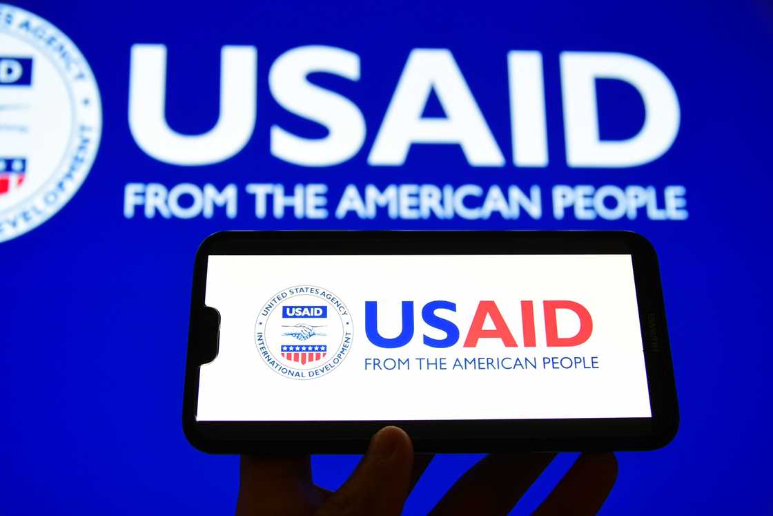 A logo for the the United States Agency for International Development, commonly known as USAID