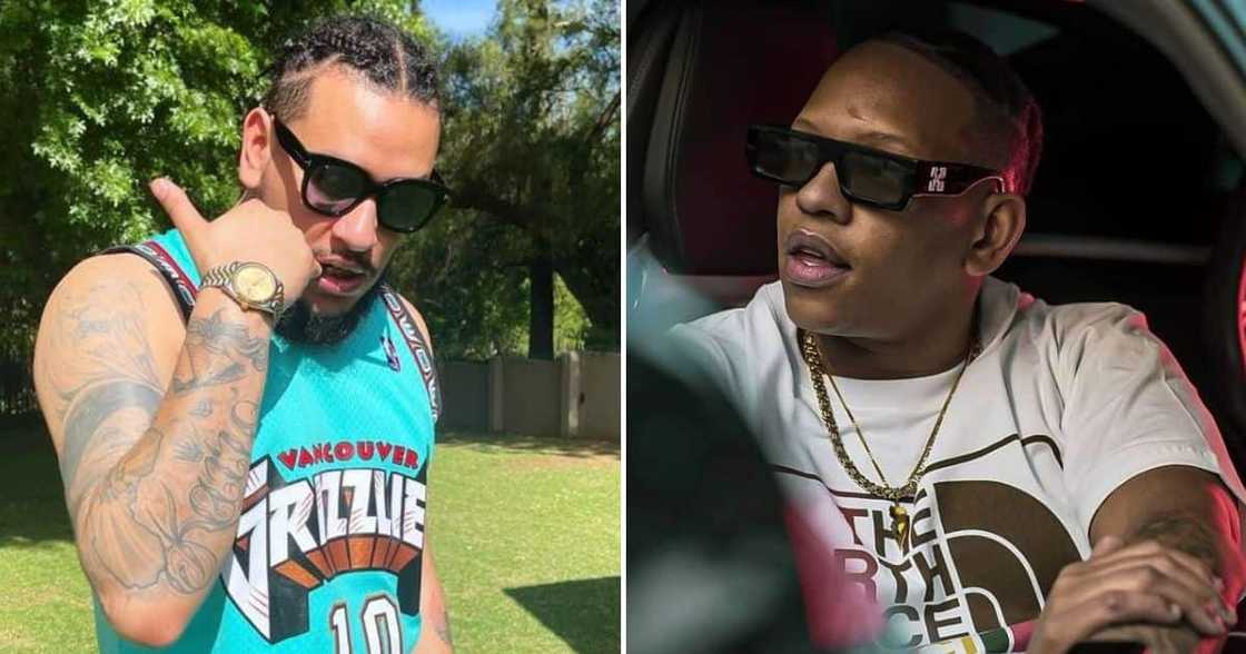Da L.E.S told AKA's fans to wait for Supa Mega's family when seeking justice. Da L.E.S told AKA's fans to wait for Supa Mega's family when seeking justice.