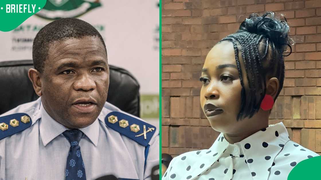 Brigadier Dineo Mokwele paid tribute to Lieutenant General Nhlanhla Mkhwanazi