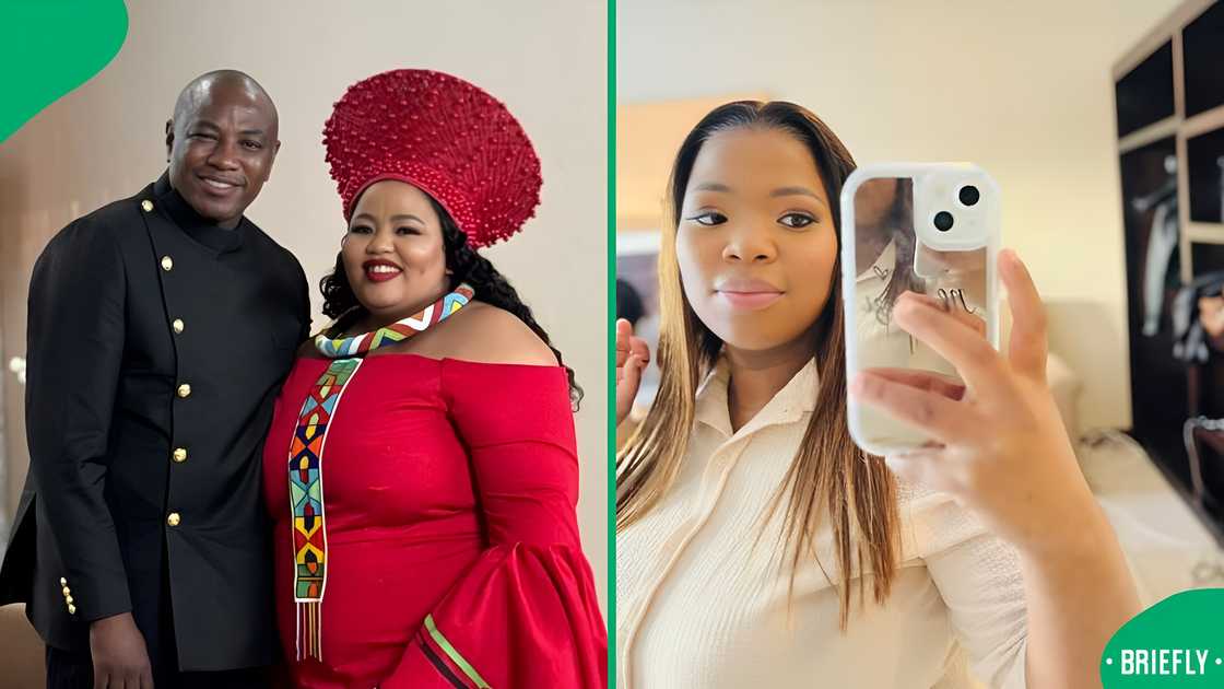 Busisiwe "MaCele" Mseleku joked about her and Snehlanhla "Sne" having three children each Busisiwe "MaCele" Mseleku joked about her and Snehlanhla "Sne" having three children each