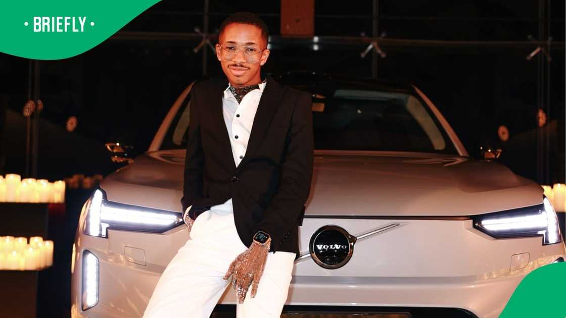 Lasizwe drives the latest Volvo Lasizwe drives the latest Volvo