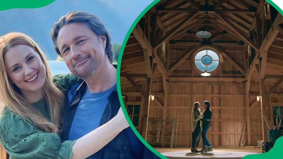 Mel and Jack having a good time together during the show. Mel and Jack having a good time together during the show.