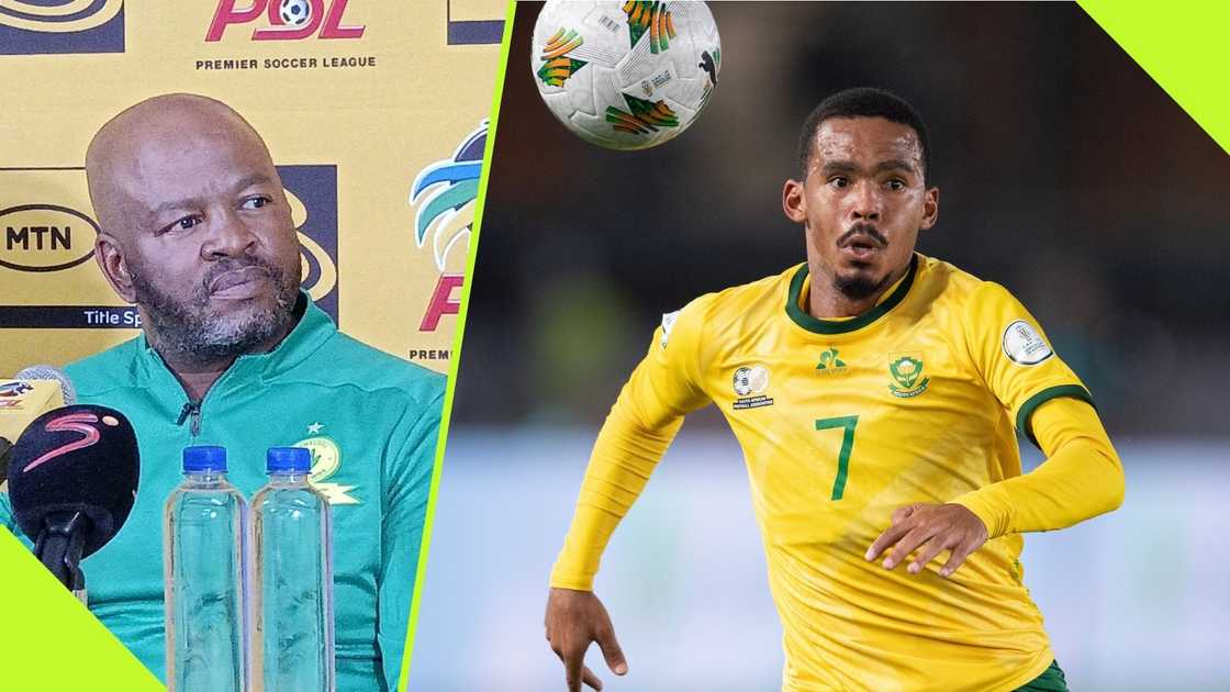 Manqoba Mngqithi speaks about Mamelodi Sundowns possibly signing Oswin Appollis.