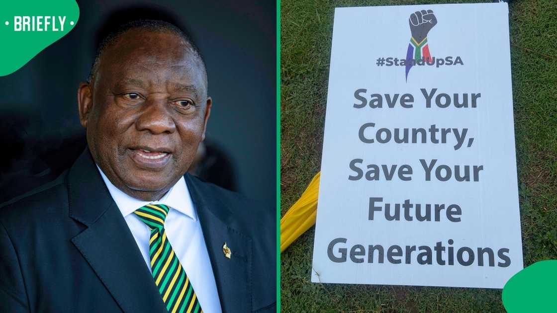 Civil groups called for Cyril Ramaphosa to resign Civil groups called for Cyril Ramaphosa to resign