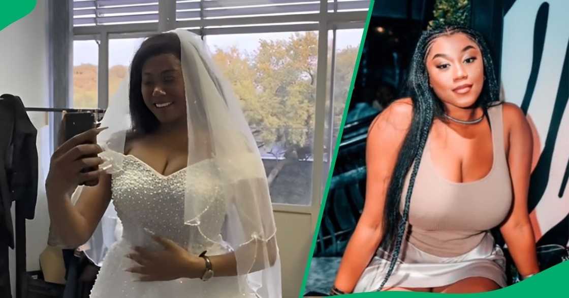 A daughter pulled a wedding joke on her Xhosa mom, leaving the internet in laughter. A daughter pulled a wedding joke on her Xhosa mom, leaving the internet in laughter.