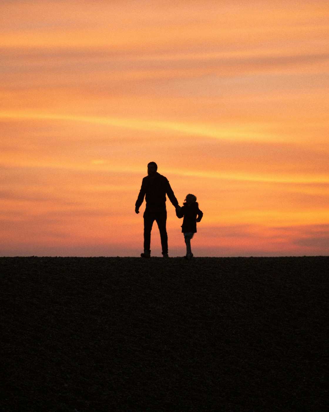 People were moved by the man's bond with his daughter