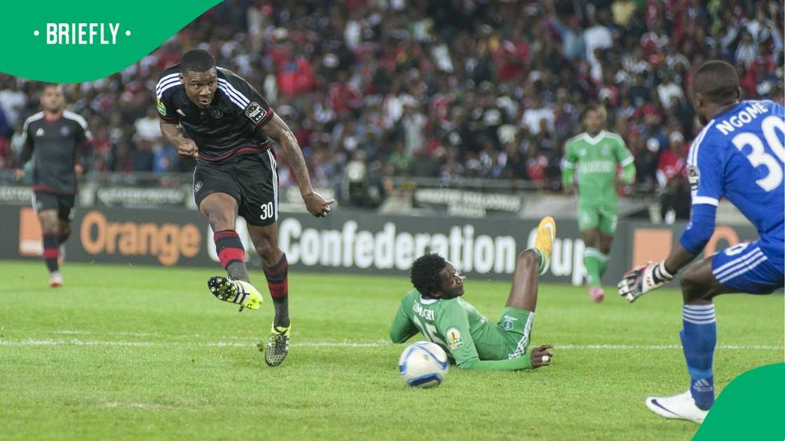 Gabuza’s success on the pitch is reflected in his impressive home setup Gabuza’s success on the pitch is reflected in his impressive home setup