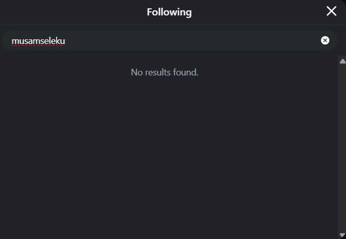 Mpilo has unfollowed Mseleku.