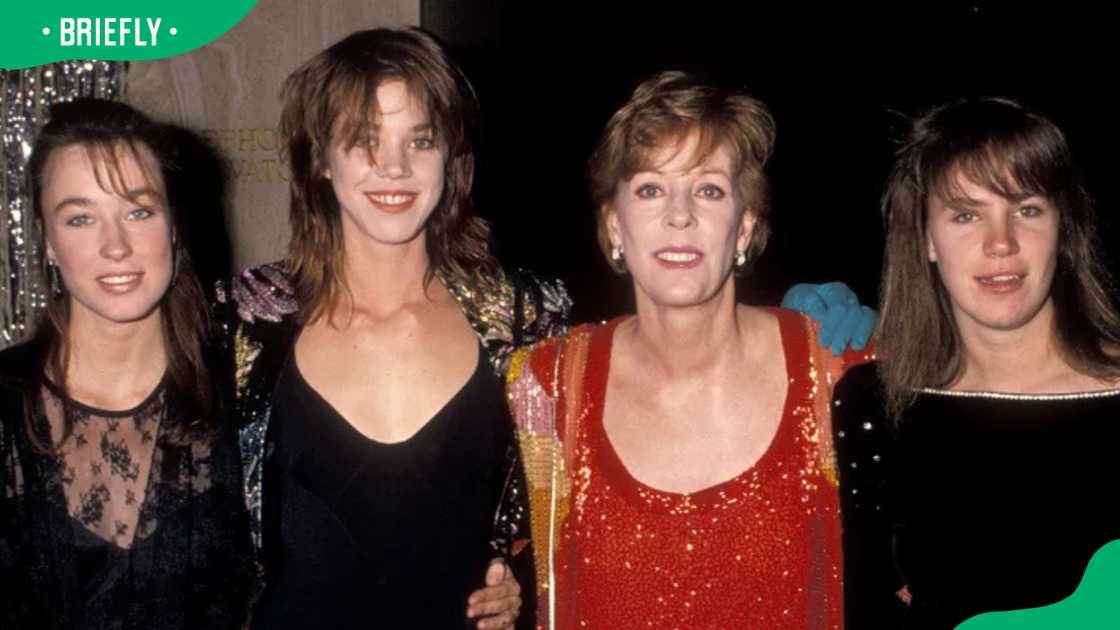 Carol Burnett and daughters