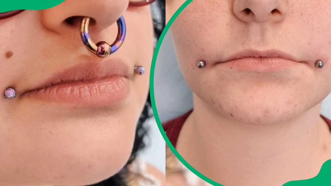 What is the most popular lip piercing?