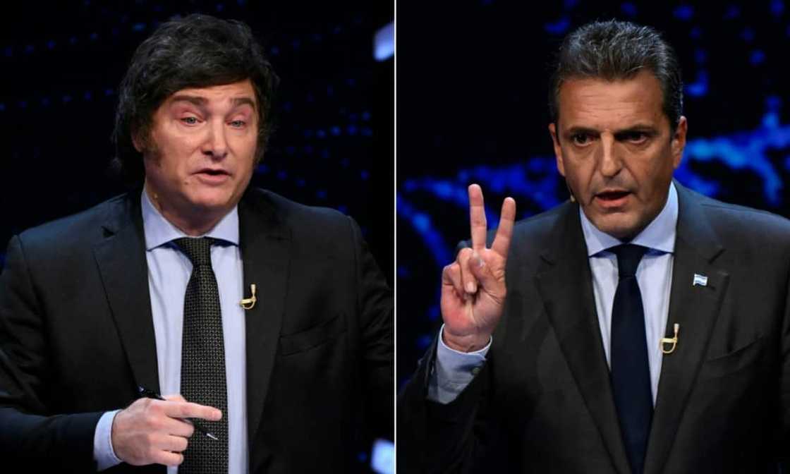 Argentines will go to the polls on Sunday for a nail-biting election showdown between Economy Minister Sergio Massa and political outsider and self-described "anarcho-capitalist" Javier Milei Argentines will go to the polls on Sunday for a nail-biting election showdown between Economy Minister Sergio Massa and political outsider and self-described "anarcho-capitalist" Javier Milei