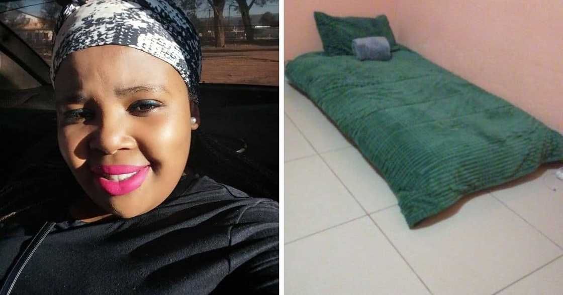 Eastern Cape woman shows off her humble start. Eastern Cape woman shows off her humble start.