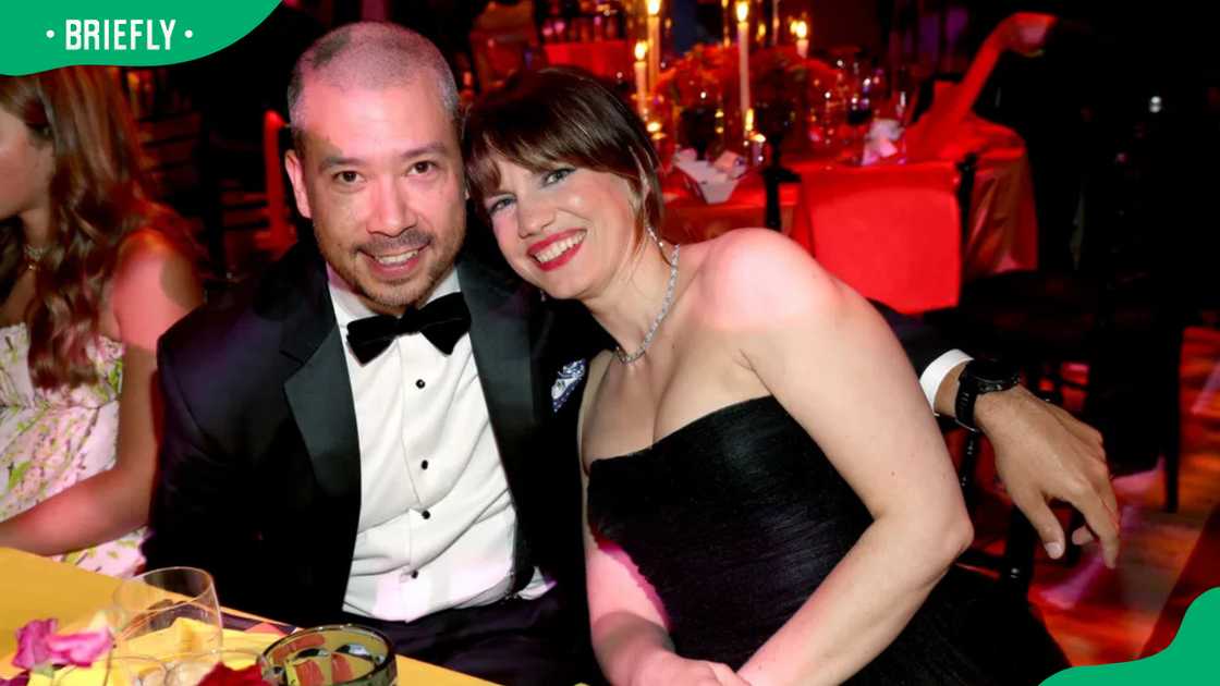 Shaun So and Anna Chlumsky at the American Ballet Theatre Gala