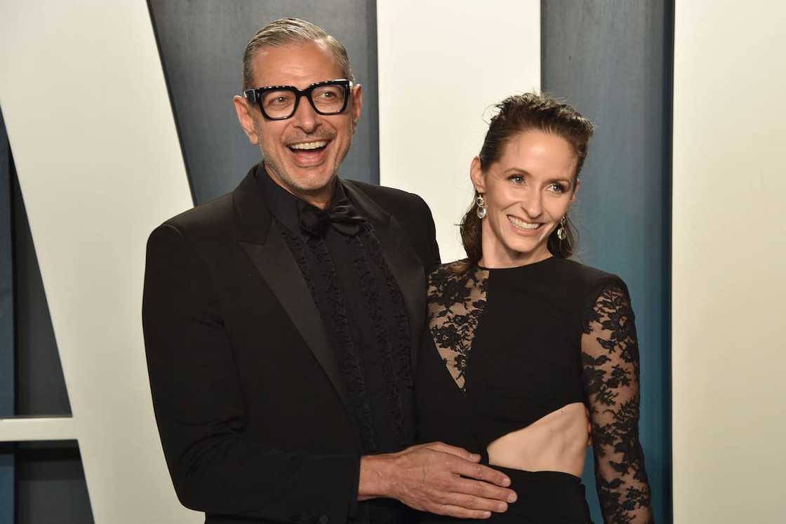 Jeff with wife Emilie attending the 2020 Vanity Fair Oscar Party at Wallis Annenberg Center for the Performing Arts on 9th February 2020 Jeff with wife Emilie attending the 2020 Vanity Fair Oscar Party at Wallis Annenberg Center for the Performing Arts on 9th February 2020