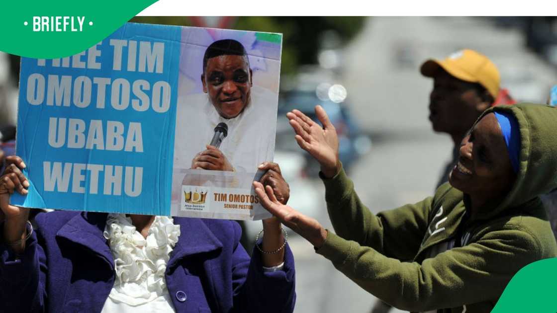 Omotoso followers excited Omotoso followers excited