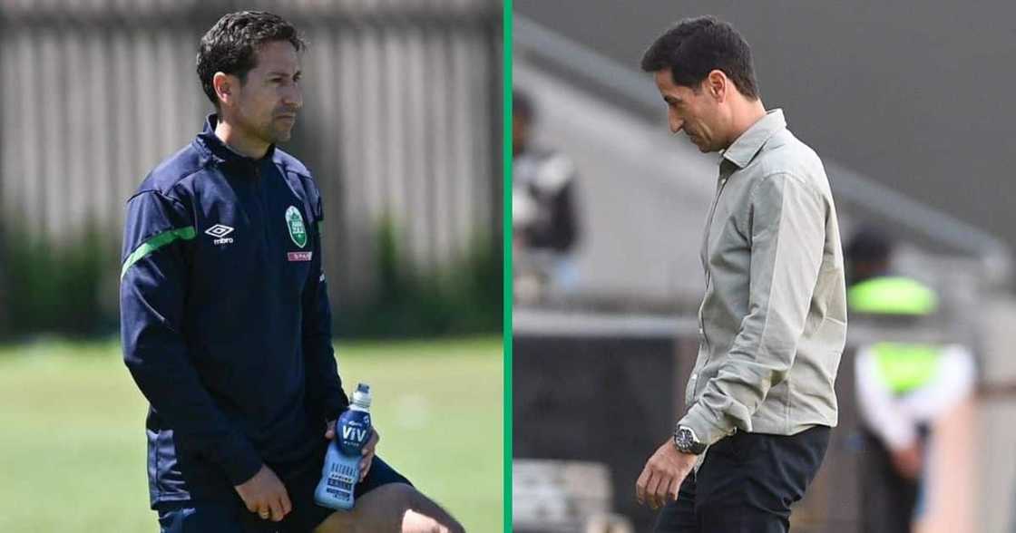 AmaZulu coach Pablo Franco Martin says his side were robbed. AmaZulu coach Pablo Franco Martin says his side were robbed.