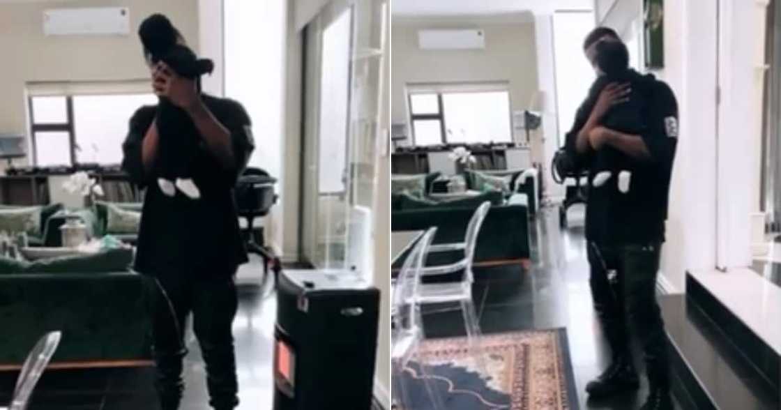 Dad Goals: Murdah Bongz Celebrates Baby Asante's Second Month in Adorable Video Dad Goals: Murdah Bongz Celebrates Baby Asante's Second Month in Adorable Video