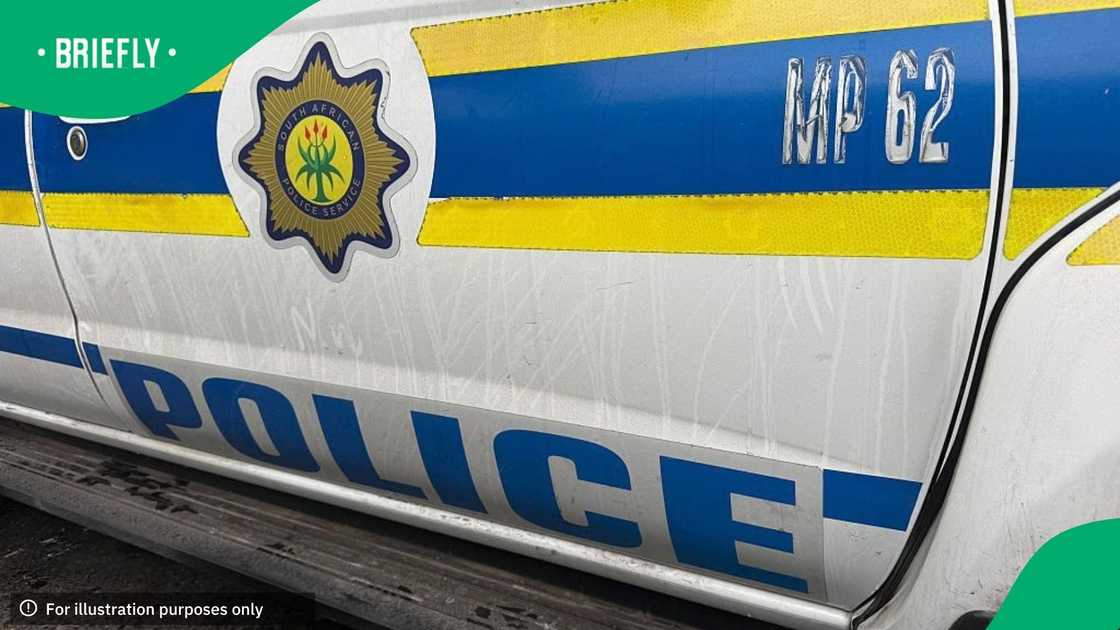 A police car in South Africa A police car in South Africa