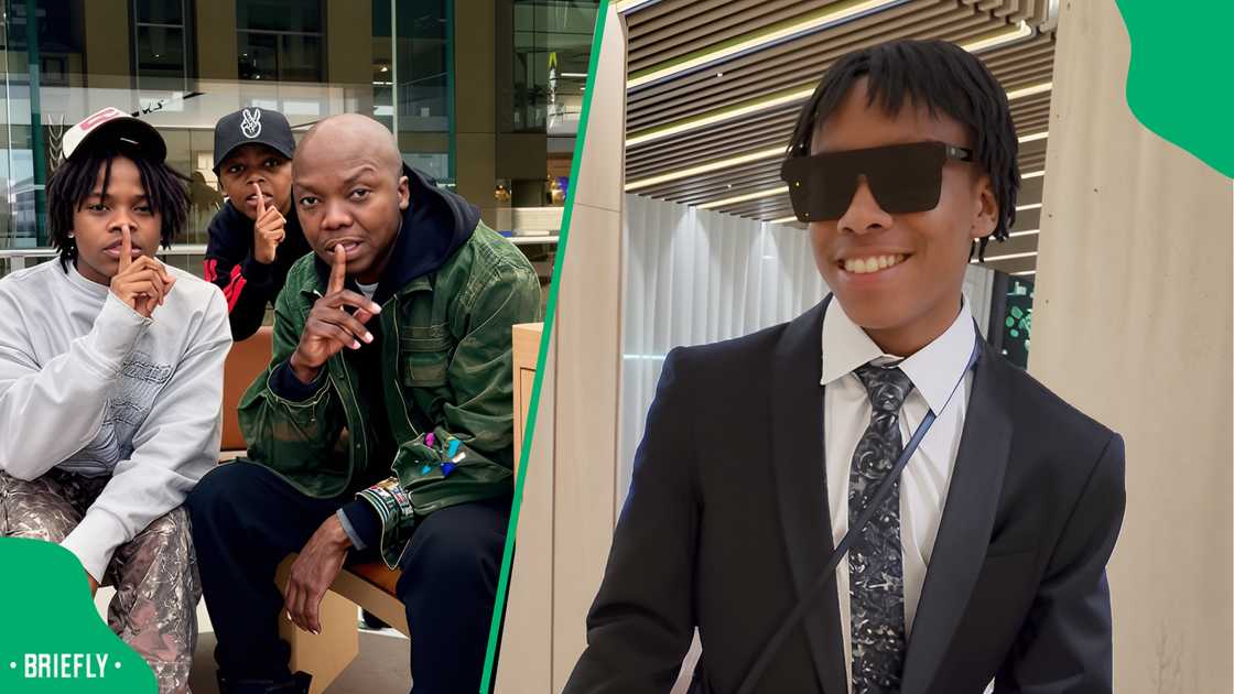 Netizens reacted to Tbo Touch's son Ruri speaking IsiZulu. Netizens reacted to Tbo Touch's son Ruri speaking IsiZulu.