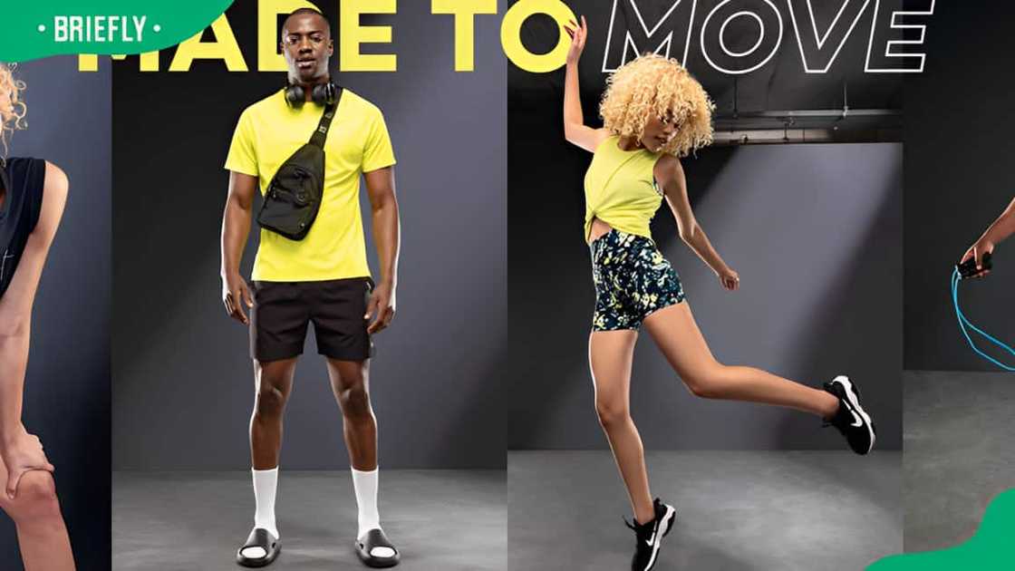 Models in Totalsports sportswear Models in Totalsports sportswear