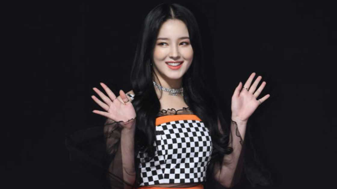 Nancy of Momoland at Kpop Art Hall on 20 March 2019 in Seoul, South Korea.