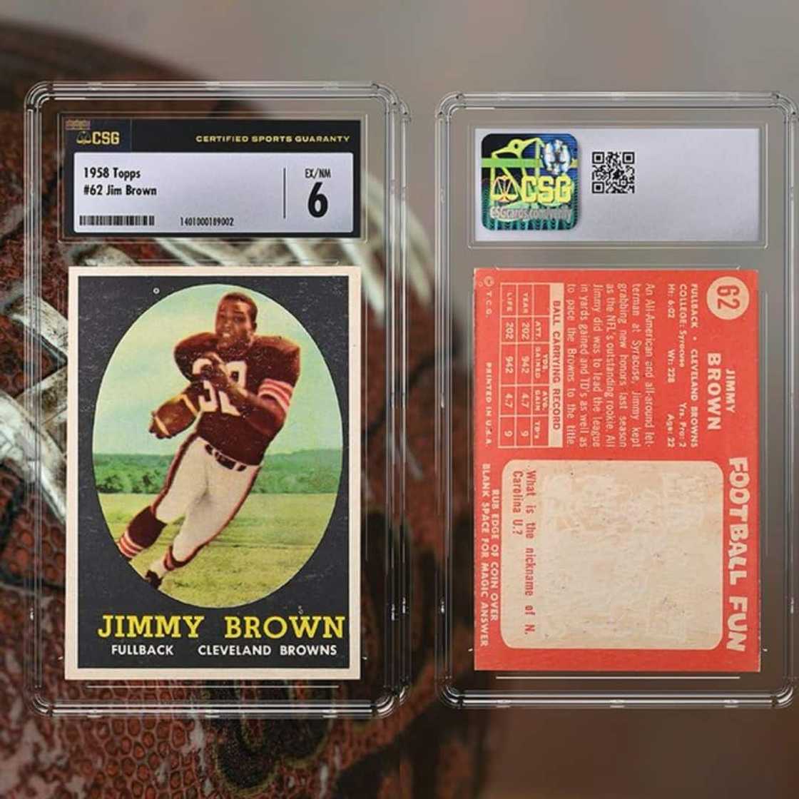 Most expensive NFL cards