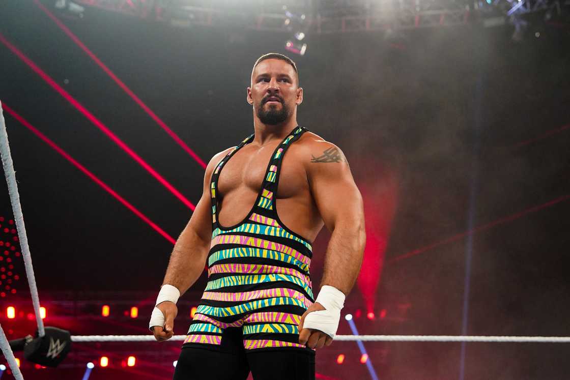 Bron Breakker during Monday Night RAW at Canadian Tire Centre Bron Breakker during Monday Night RAW at Canadian Tire Centre