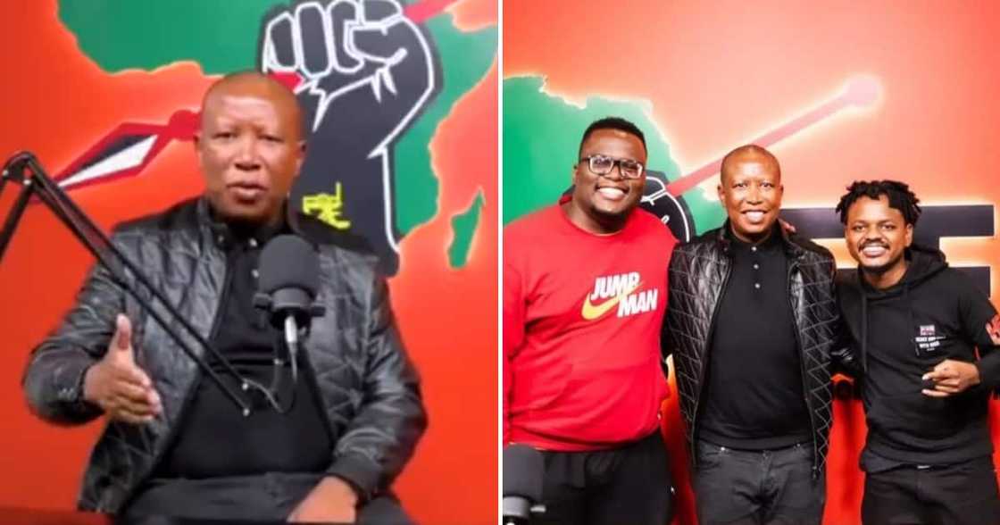 EFF, Julius Malema, MacG, podcast and chill EFF, Julius Malema, MacG, podcast and chill