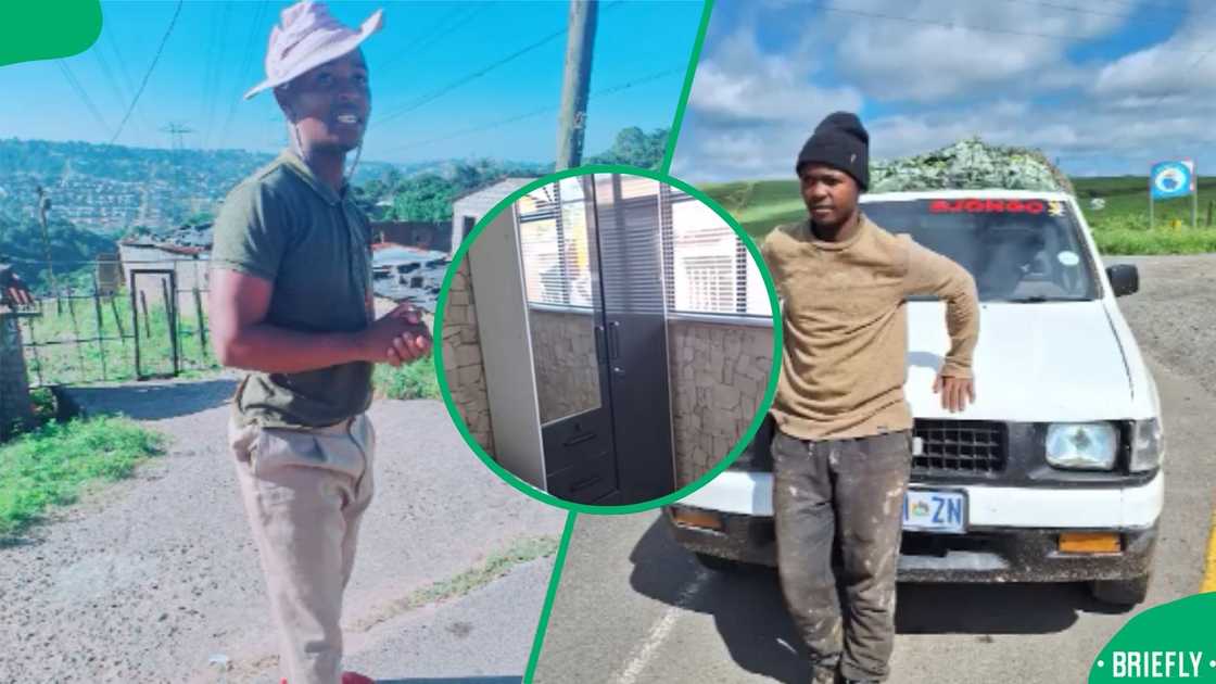 Smotisi from KZN shows off his mkhukhu makeover Smotisi from KZN shows off his mkhukhu makeover