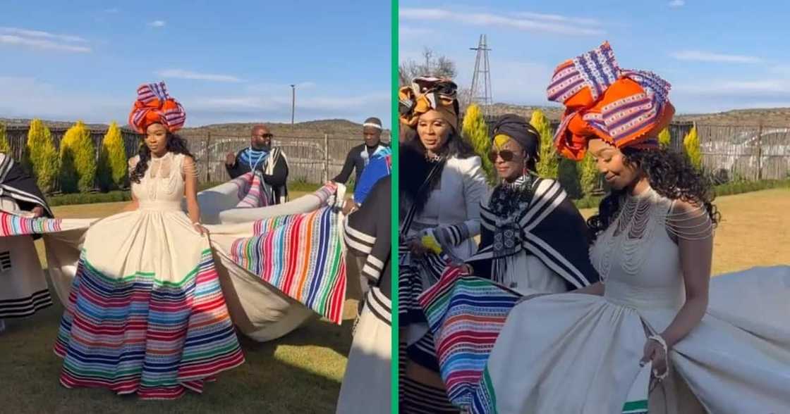 A beautiful Xhosa bride wowed Mzansi A beautiful Xhosa bride wowed Mzansi
