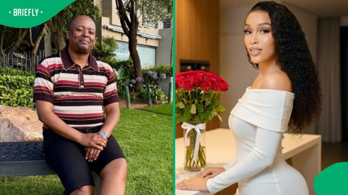 TK Nciza and Layla Moreki rumoured to be dating.