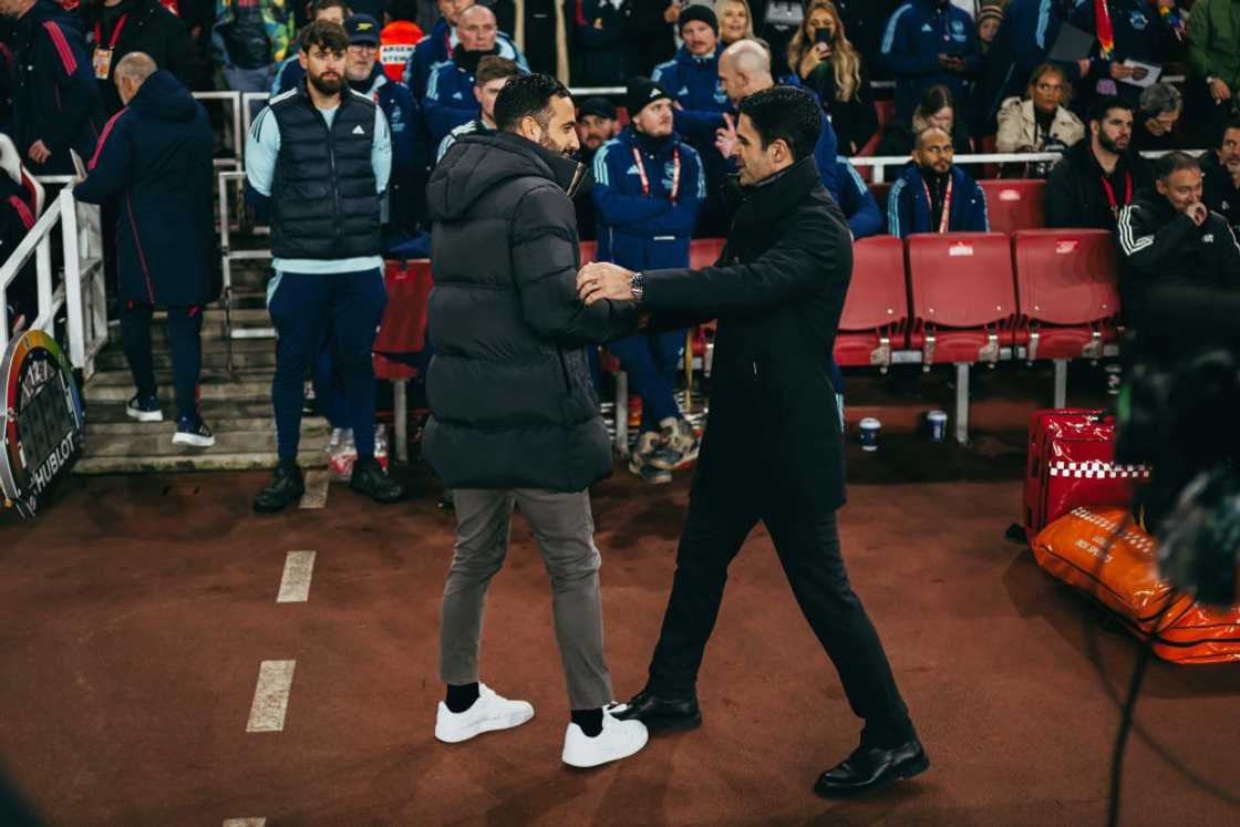 Ruben Amorim, Mikel Arteta, Arsenal vs Manchester United, FA Cup Ruben Amorim, Mikel Arteta, Arsenal vs Manchester United, FA Cup