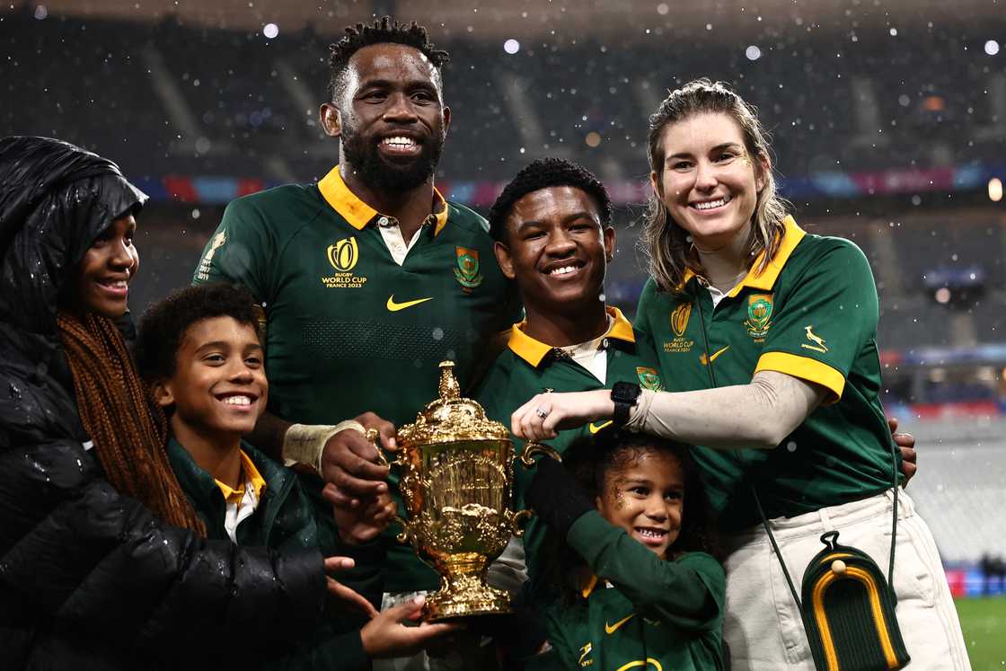 Siya Kolisi, Rachel Kolisi, Springboks, South Africa, Rugby World Cup