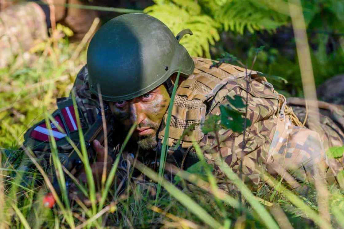 The guard's commander-in-chief Egils Lescinskis hailed the 'great increase' in volunteer interest The guard's commander-in-chief Egils Lescinskis hailed the 'great increase' in volunteer interest