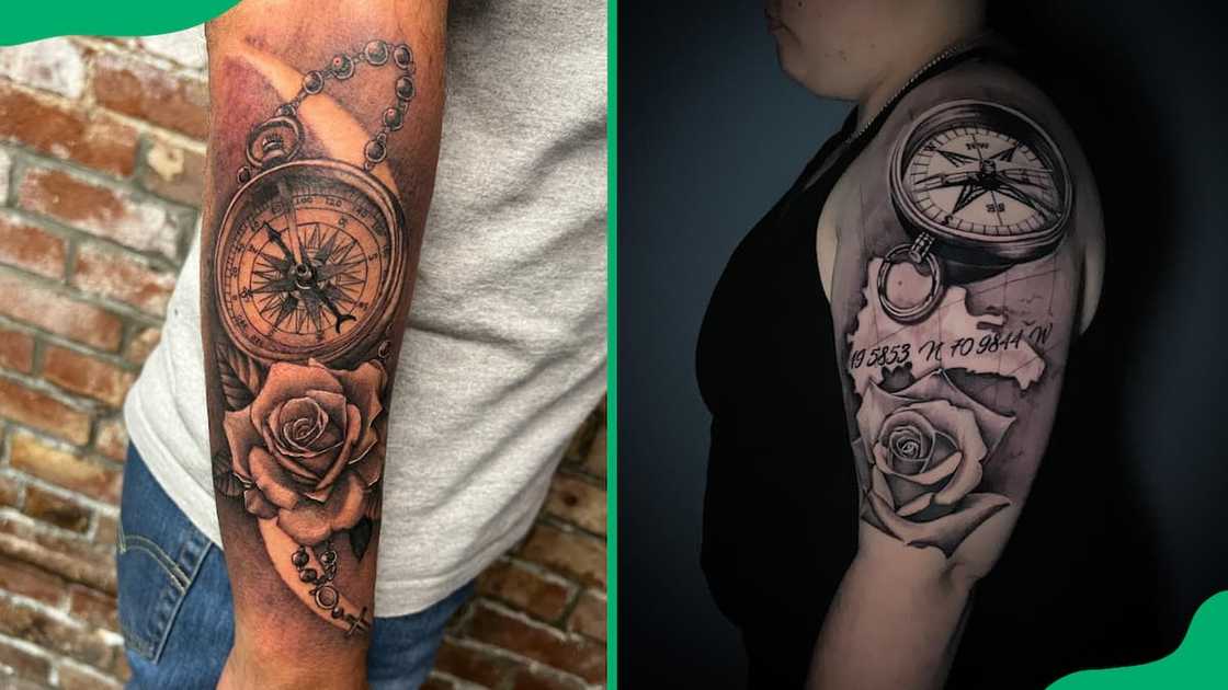 Compass rose tattoos Compass rose tattoos