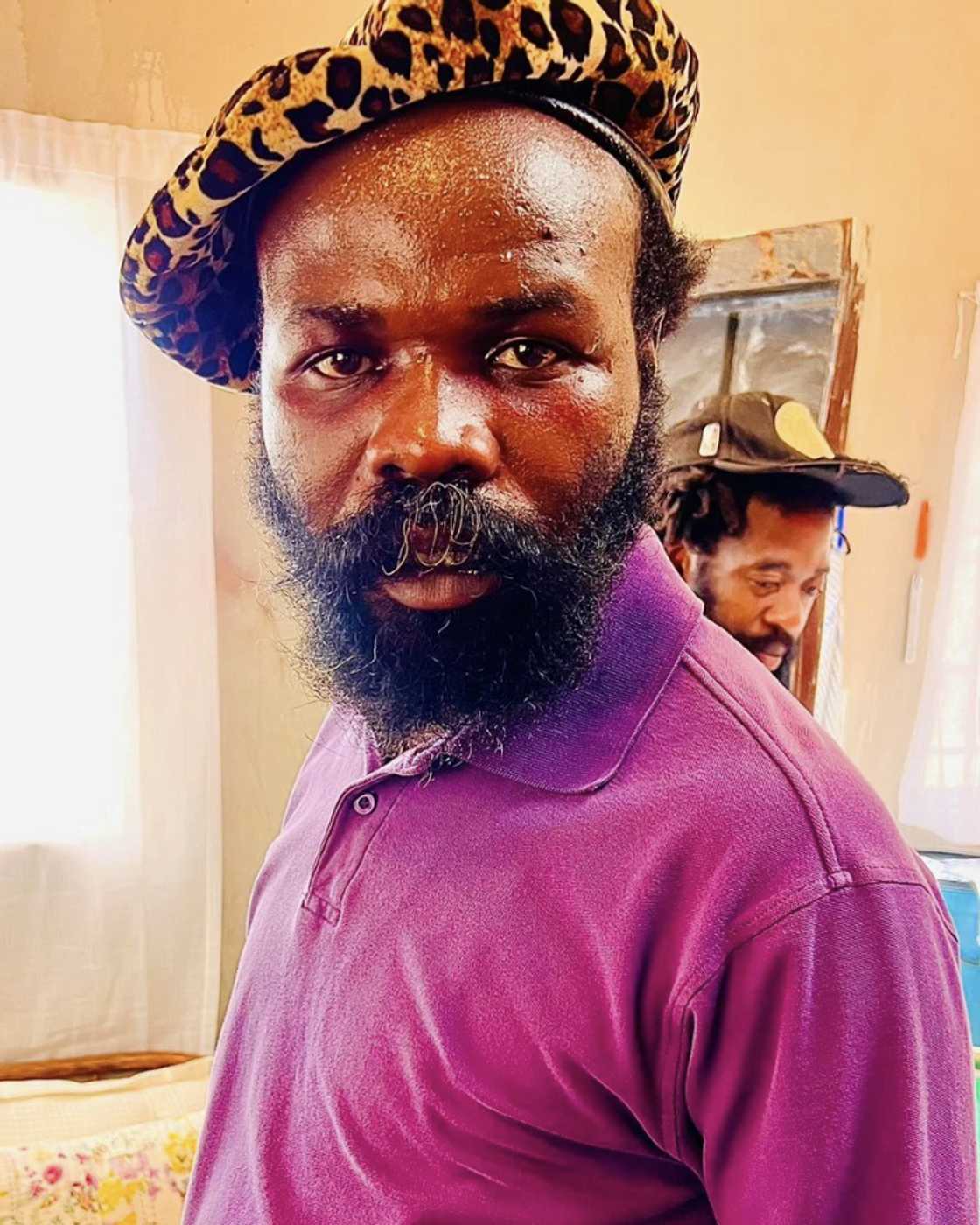 Thulani Mtsweni spoke about his iconic bald head and beard