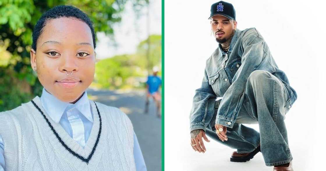 Naledi Aphiwe got a new iPhone 12 from Chris Brown Naledi Aphiwe got a new iPhone 12 from Chris Brown