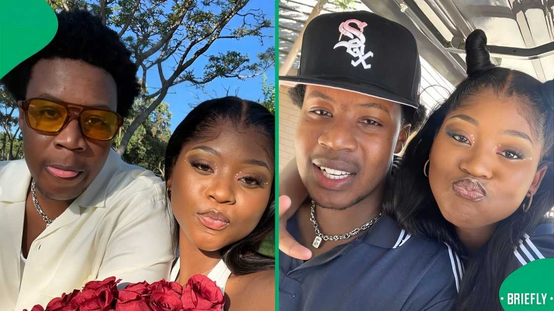 Naledi Aphiwe and Mawelele are in love on new photos. Naledi Aphiwe and Mawelele are in love on new photos.