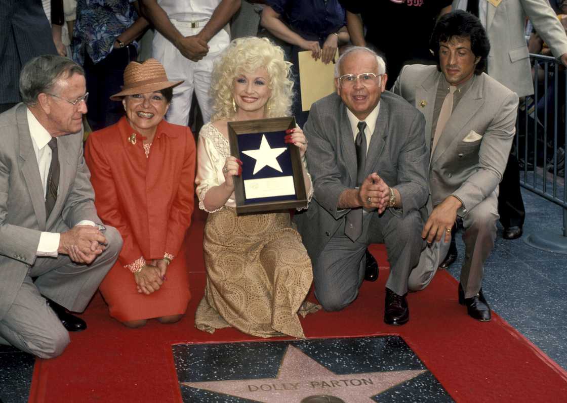 An unknown vandal damaged Dolly Parton's Hollywood Walk of Fame star An unknown vandal damaged Dolly Parton's Hollywood Walk of Fame star
