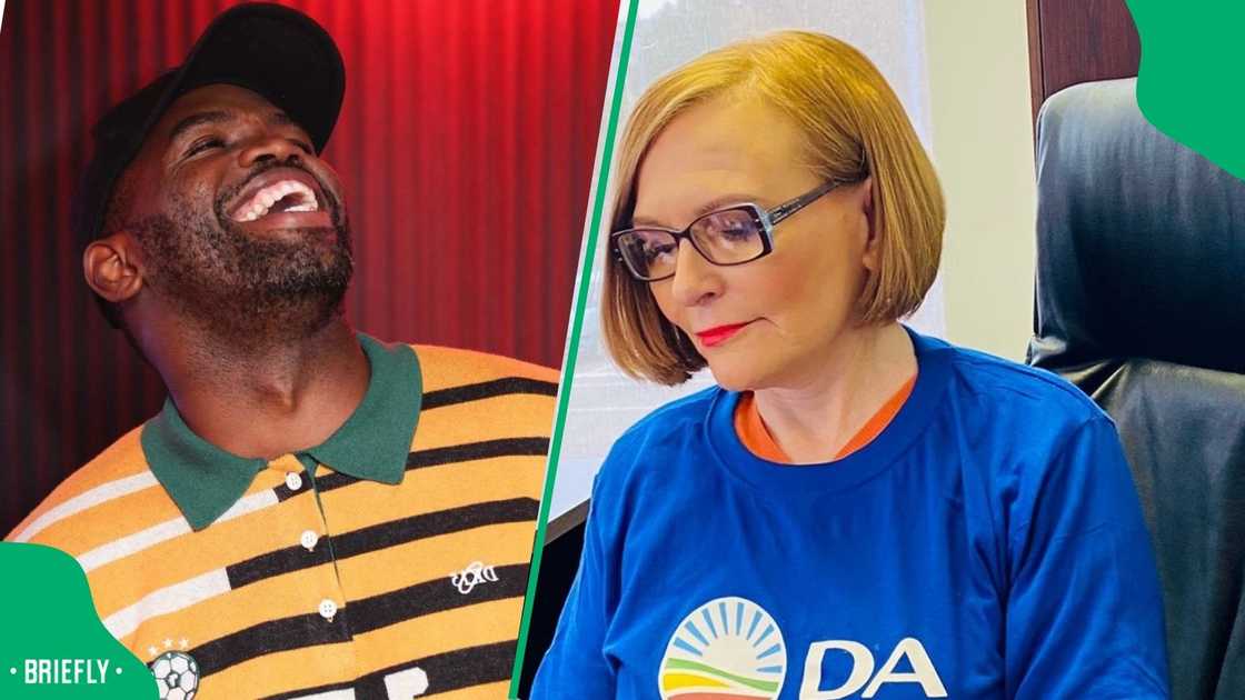 Siv Ngesi supports Helen Zille Siv Ngesi supports Helen Zille