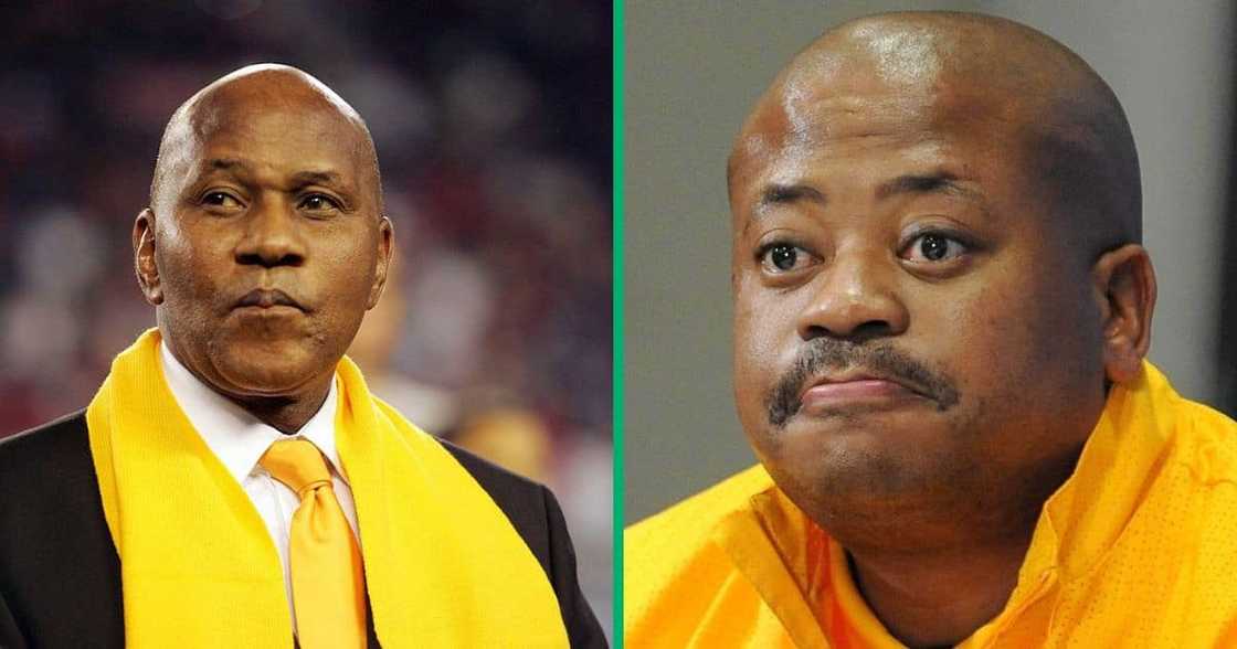 Kaizer Chiefs' management Kaizer and Bobby Motaung