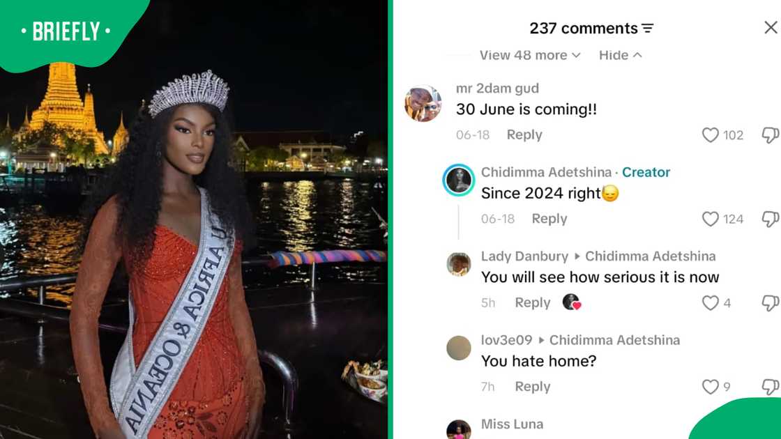 Chidimma Adetshina responds to deportation claims Chidimma Adetshina responds to deportation claims