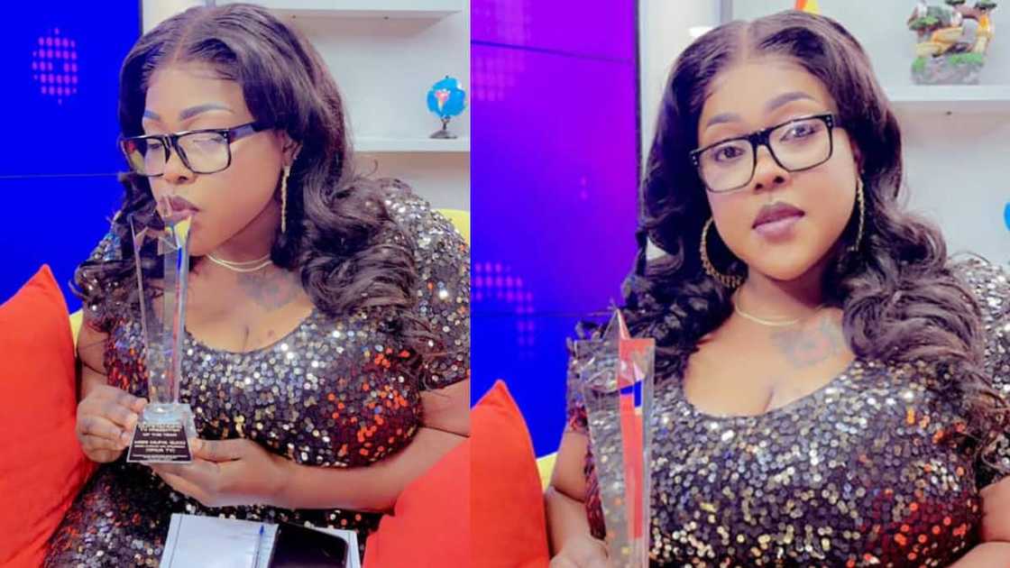 Mona Gucci's award for Outstanding TV Presenter Mona Gucci's award for Outstanding TV Presenter