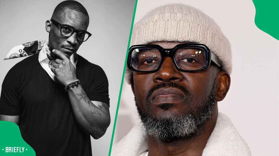 Fans reacted to an old pic of Black Coffee and Shoba