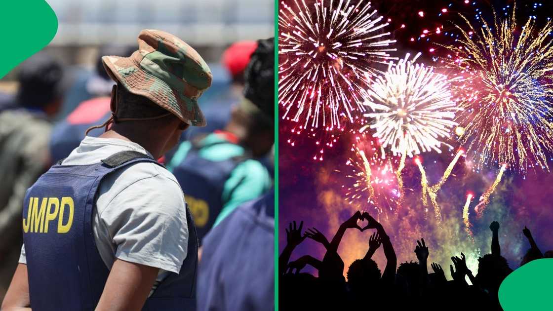 The Johannesburg Metro Police Department will fine residents for improperly using fireworks The Johannesburg Metro Police Department will fine residents for improperly using fireworks