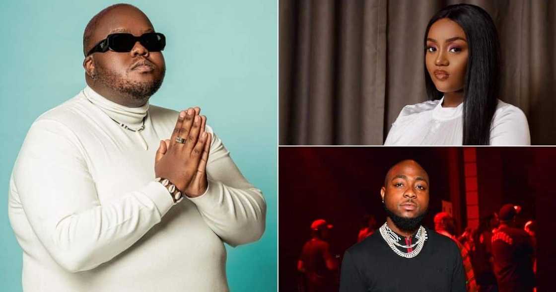 Davido, Heavy K, Chioma Rowland Davido, Heavy K, Chioma Rowland