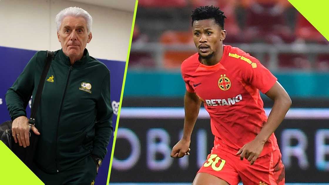 Hugo Broos backed Siyabonga Ngezana. Hugo Broos backed Siyabonga Ngezana.