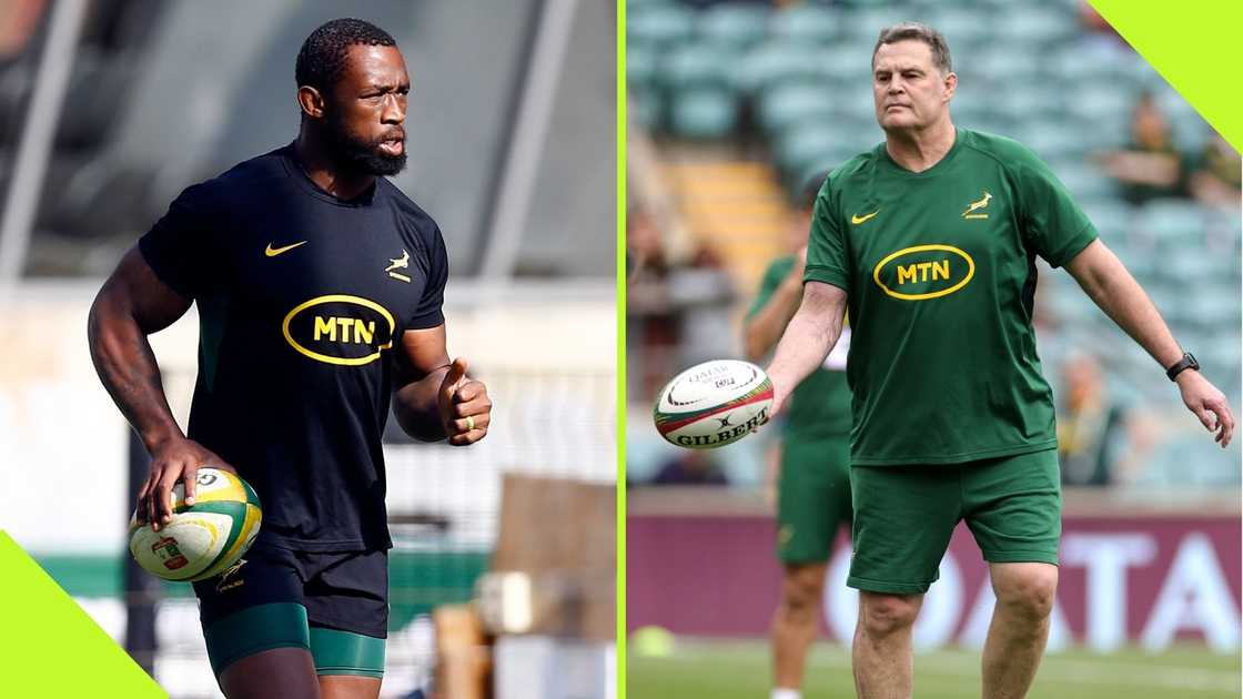 Siya Kolisi will lead Rassie Erasmus' side in Australia. Siya Kolisi will lead Rassie Erasmus' side in Australia.